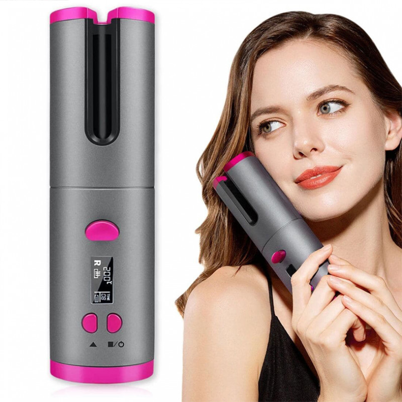 Usb top curling iron